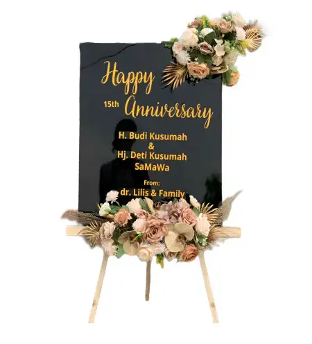 Papan Bunga Akrilik Beteng